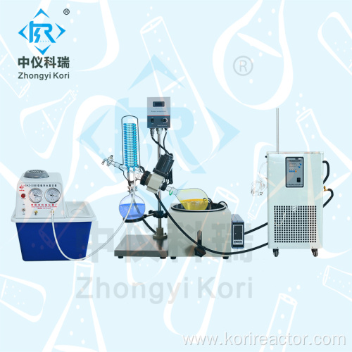 Zhongyi Kori CE Certificated Vacuum distillation rotovap 1l